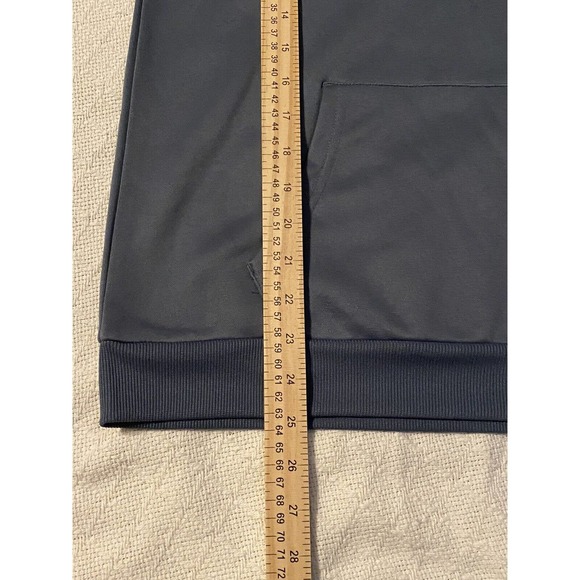 Ocean + Coast Mens Size L Bison Blue Hunting Scene Pullover Hoodie NWT - Picture 7 of 15